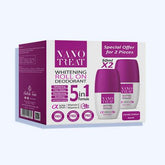 نانوتريت مزيل رائحه قطن كاندي رول اون 50 مل (1+1) - Nabda Egypt